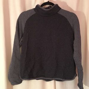 Lou & Grey black and gray sweater